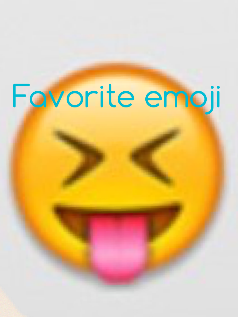 Favorite emoji 