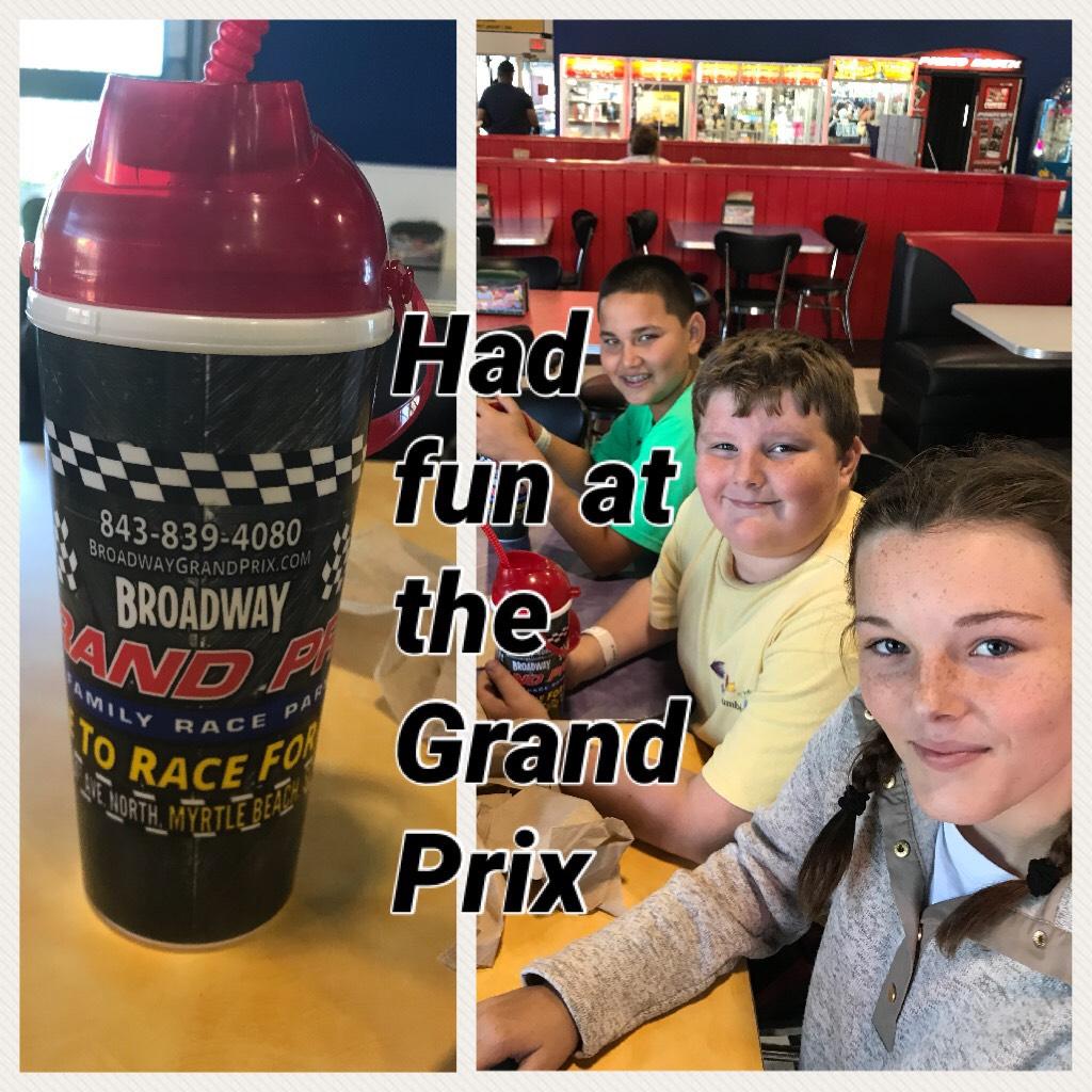 Had fun at the Grand Prix 