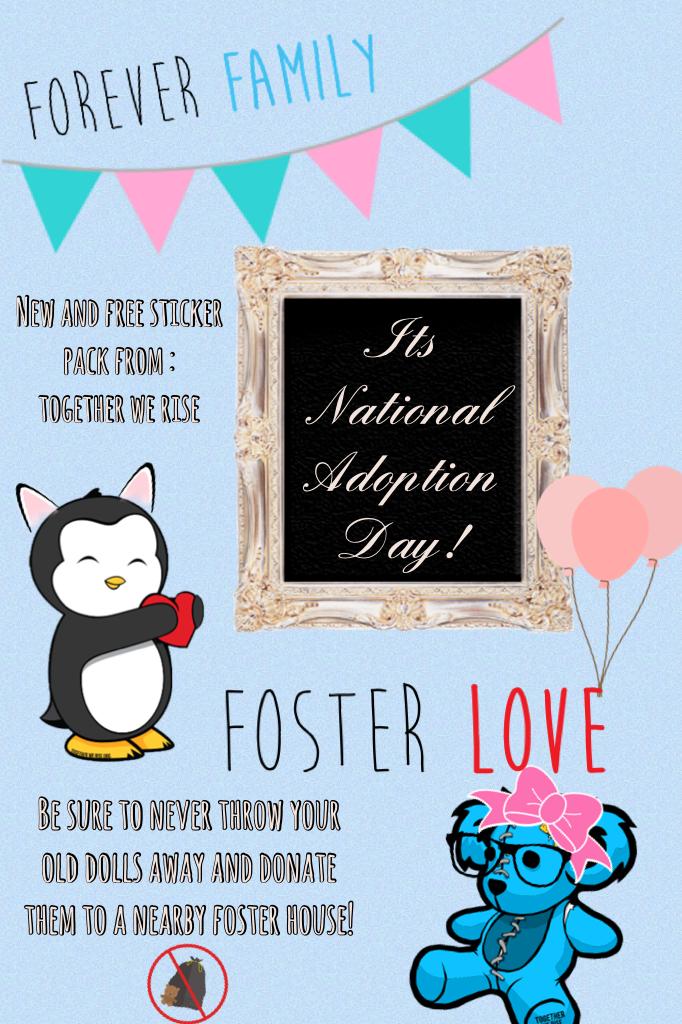 Its National Adoption Day!