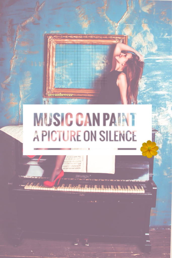 🎶tap🎶
-Music can paint a picture in silence- I'm going overseas for a holiday in a few days 😄 so I won't be on pic collage until JANUARY! 😁 Check remixes for another message! 💛