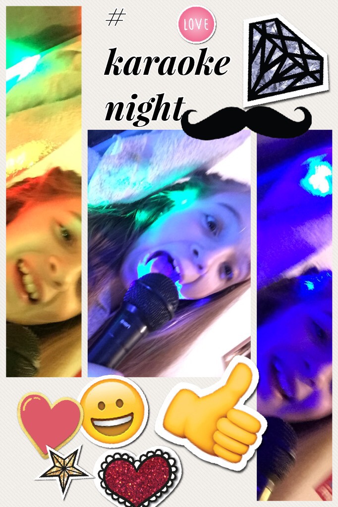 # karaoke night 
