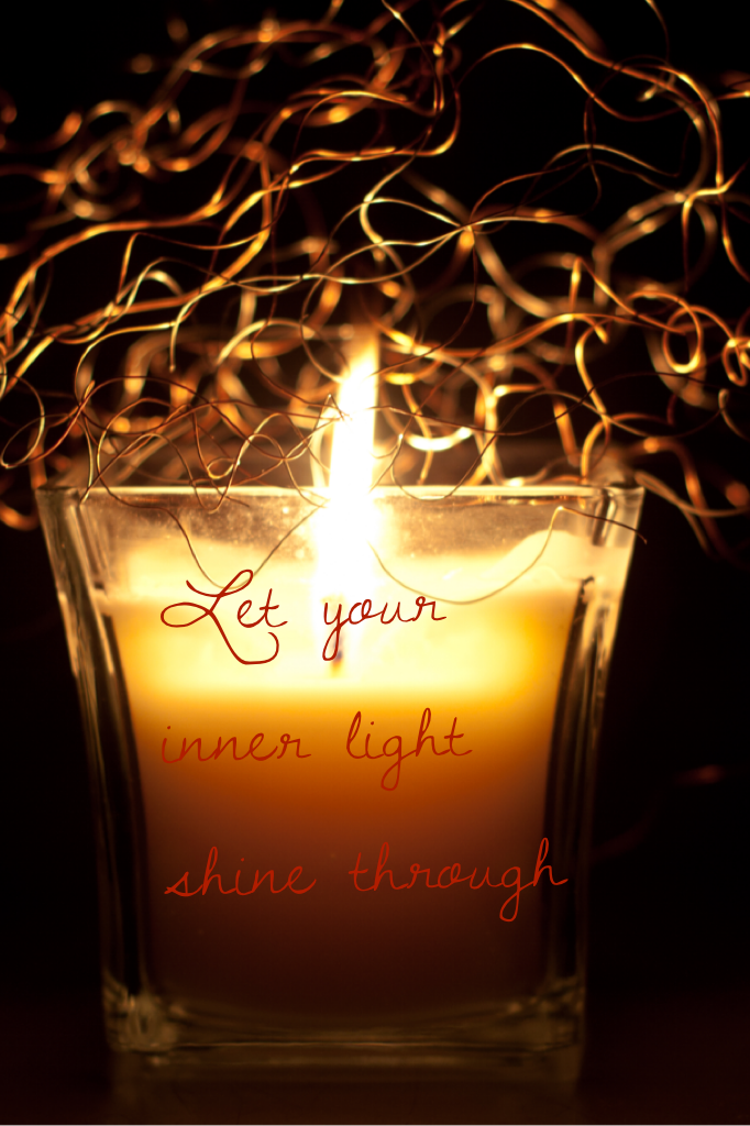 Let your inner light shine through 
