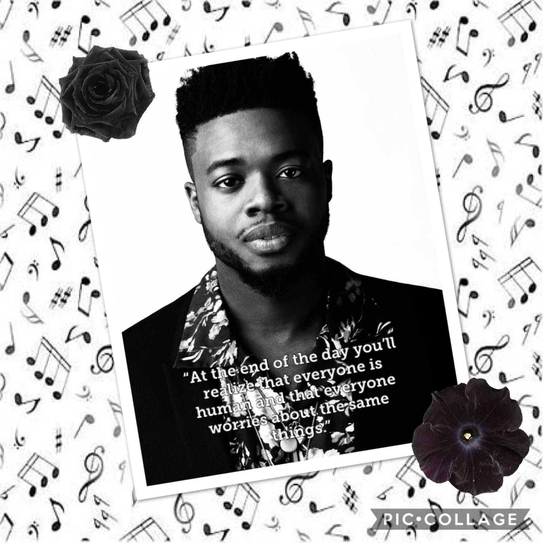 🖤Tap🖤

This one is for the Incredibly talented Kevin Olusola. He is not only a member of Pentatonix but has his own solo career as well. He can sing, beatbox, play cello, and is fluent in Chinese. He’s so talented and amazing.