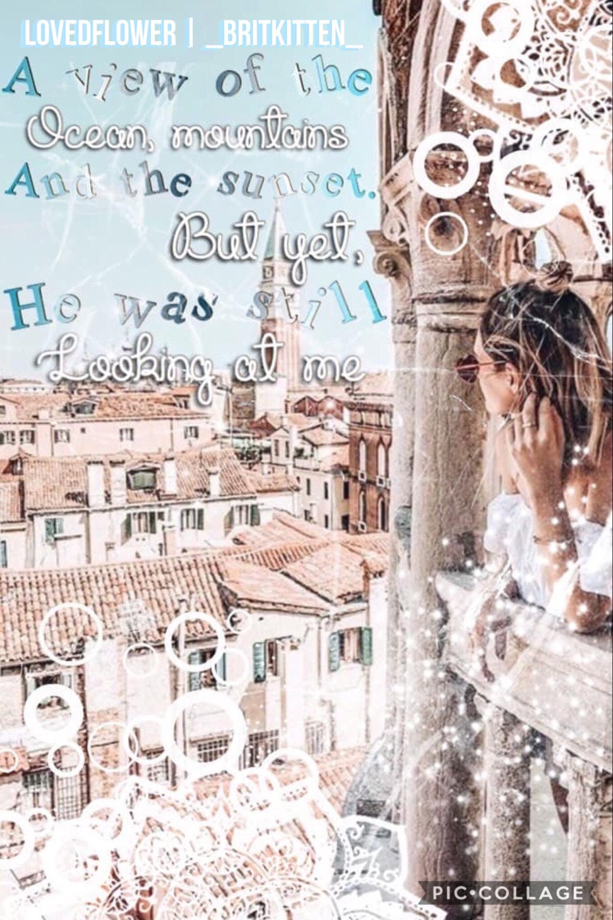 [click] 02/06/2019
Collab with..
_britkitten_ my bestie❤️honestly she’s soo talented, sweet and she’s the best! She did the stunning text and I found the quote and the background! Check out Britney’s account!! xo