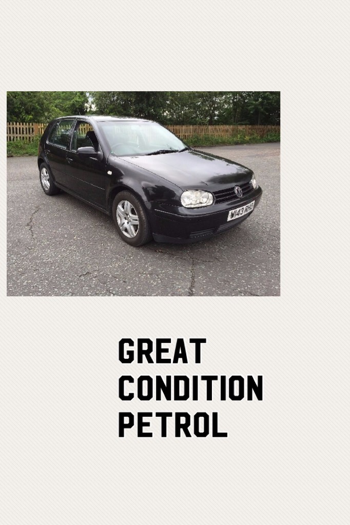 Great condition petrol 