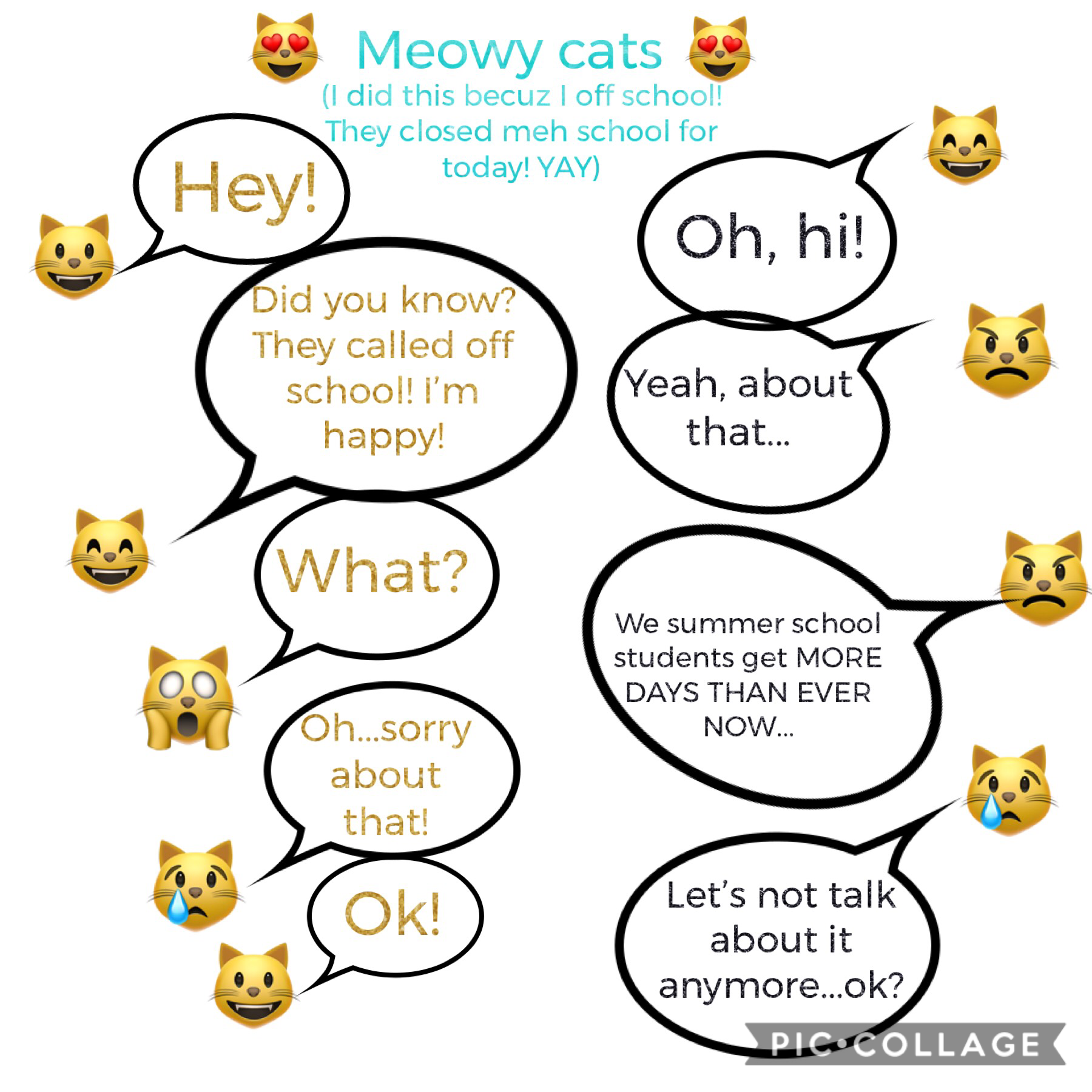 😻 Meowy cats 😻