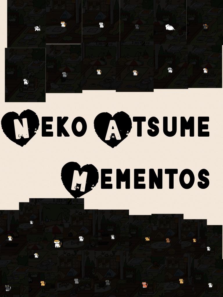 Neko Atsume Mementos
