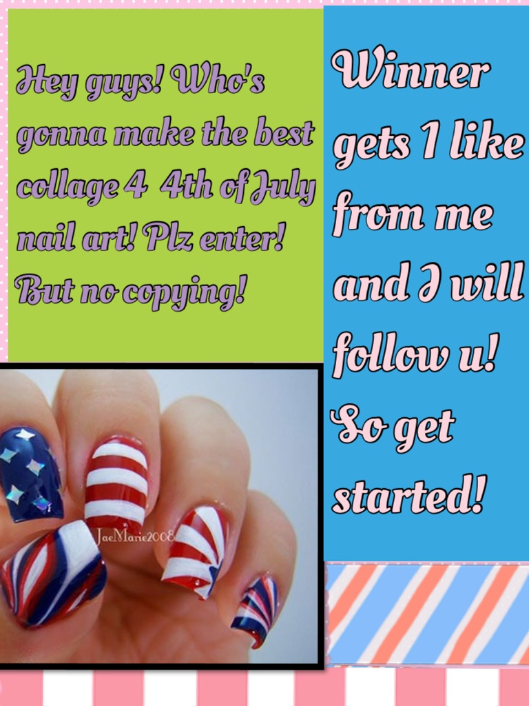 4th of July nail art contest!