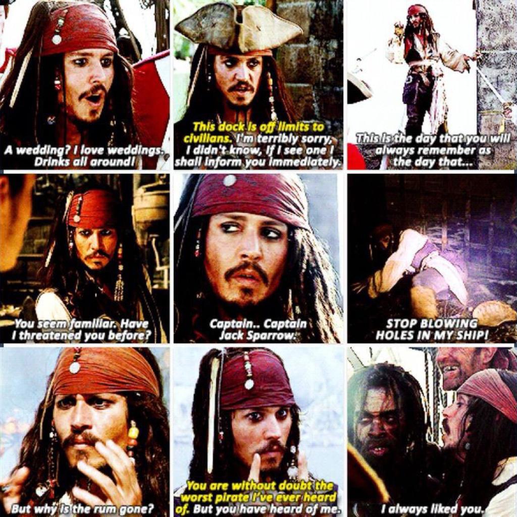 Some of the best of Jack Sparrow 