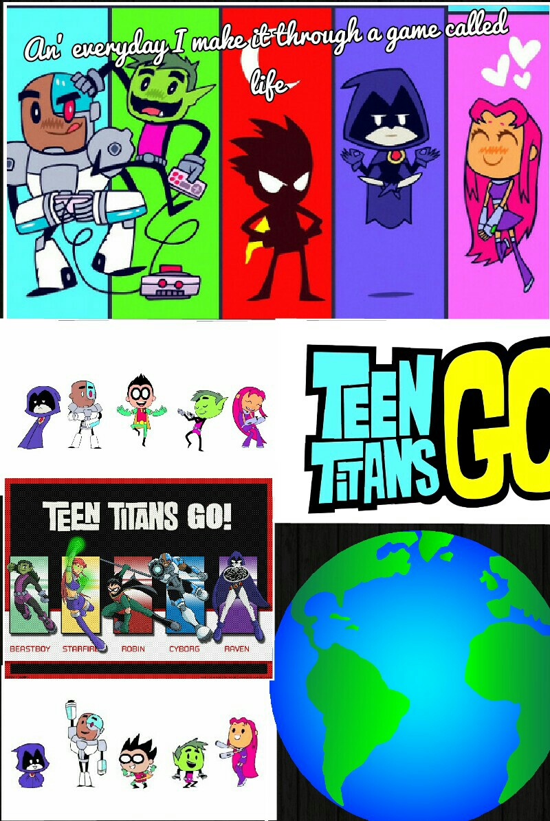 Teen Titans Go phrase by Beast Boy