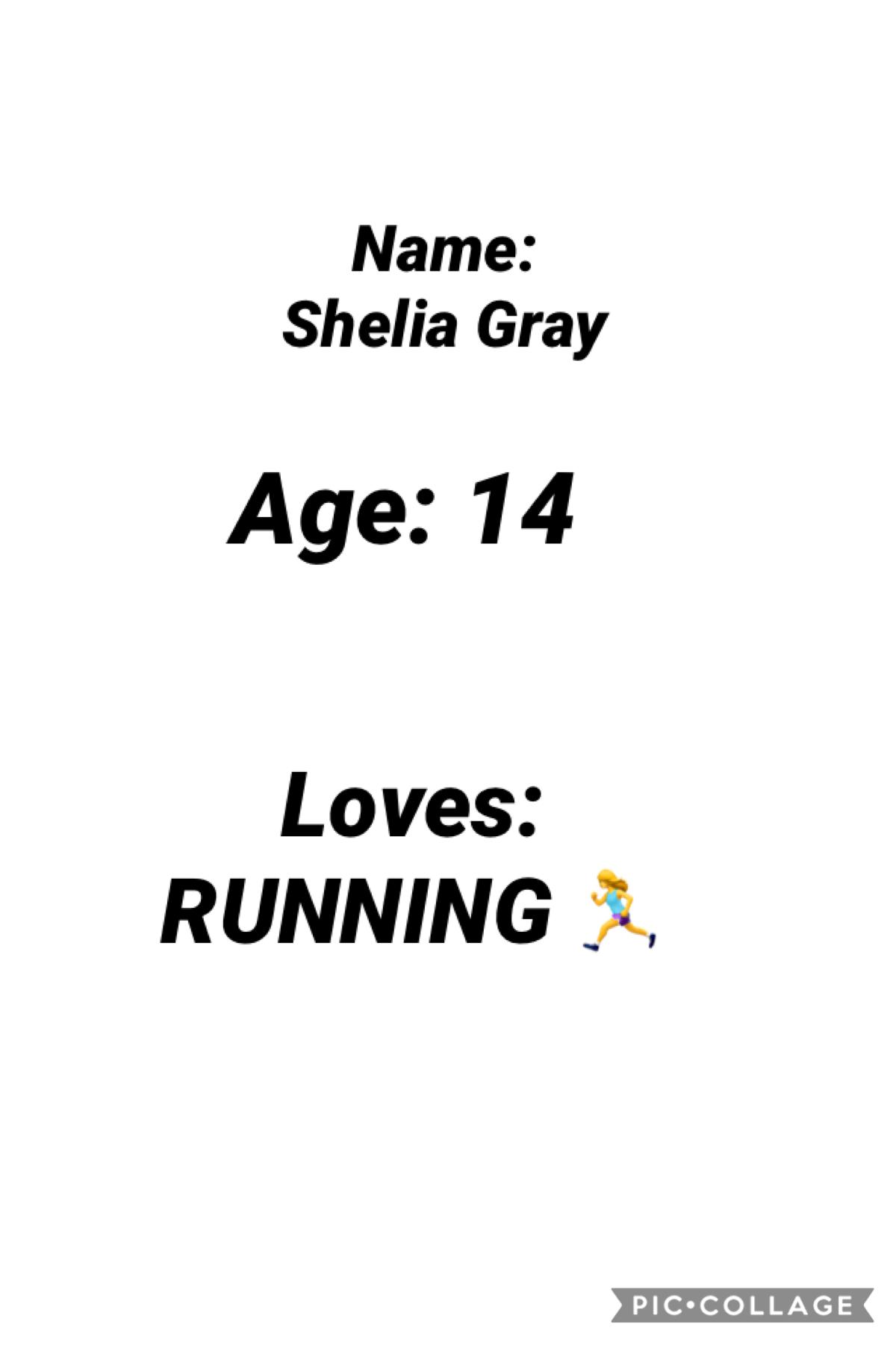 Hi, I am new my name is Shelia Gray!!!! And I love running 🏃‍♀️ 