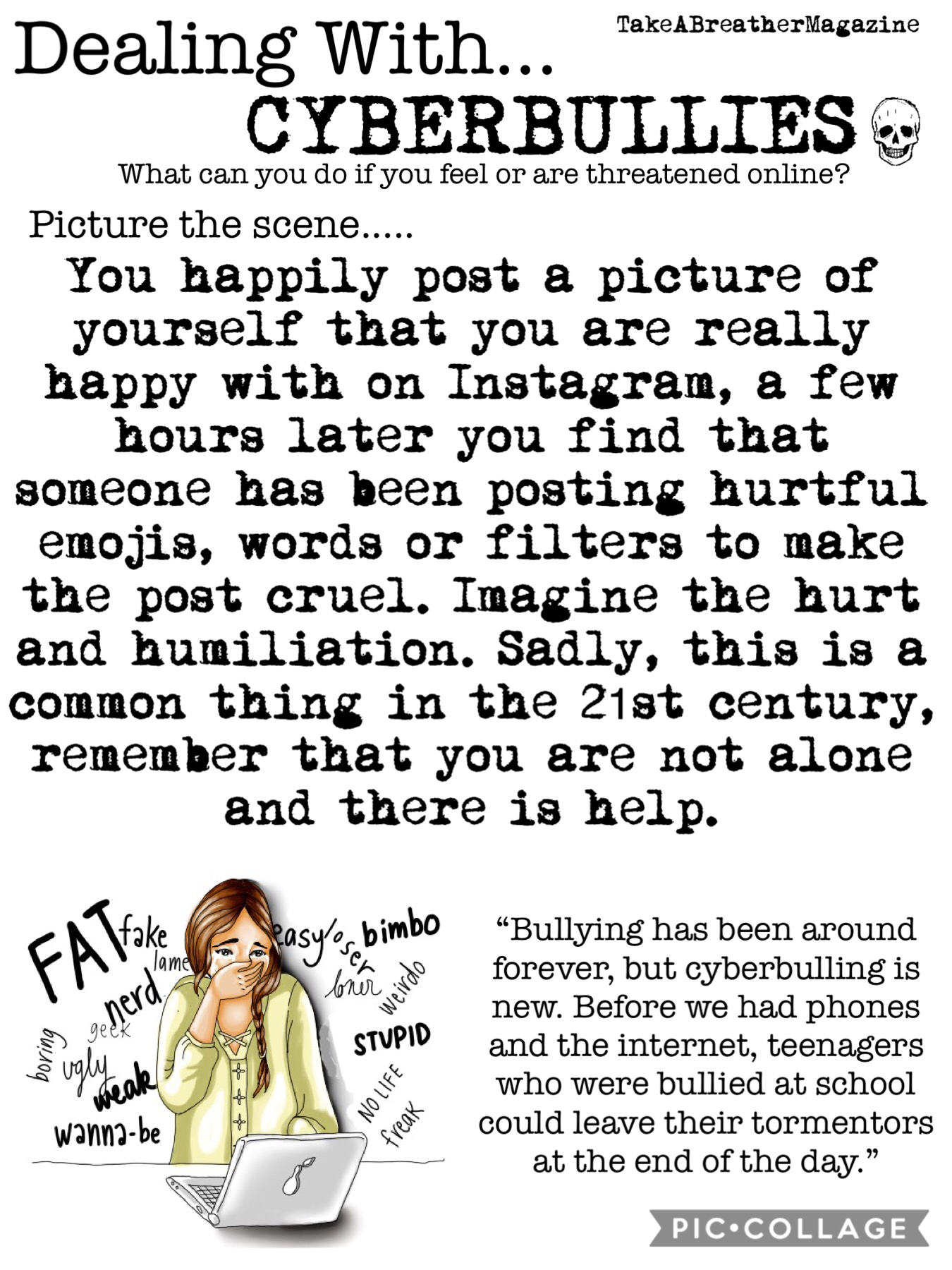 What is cyber bullying and Tips to stop it in remixes 