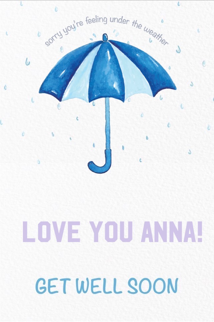 Love you Anna!