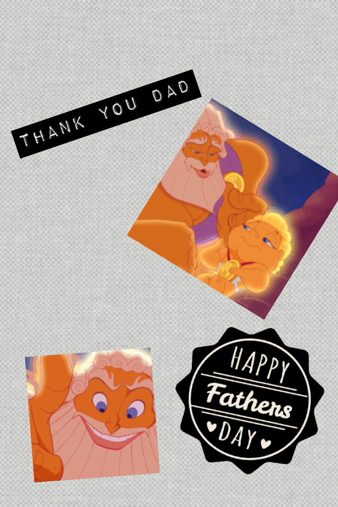 Happy late Father's Day 