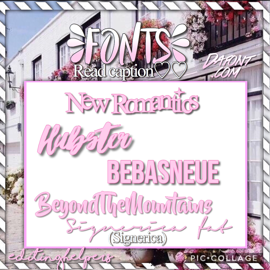 💡click the lightbulb💡
💓hayy guys😂
💦I didn't post yesterday bc my internet🙄
🌟put IM BACK UP POSTING AGINNNN😂
💐here are some fonts! Hope this helped!
💭rate 1-10 on how much this helped you! #ehstyle