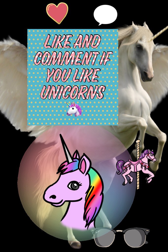 Like and comment if you like UNICORNS 🦄 