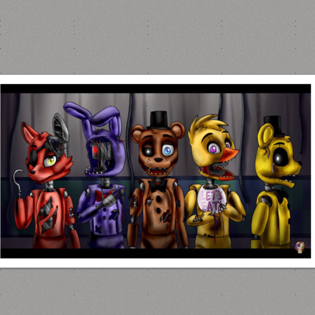 Who else Loves Fnaf?
Doesn't Bonnie look adorable in this?