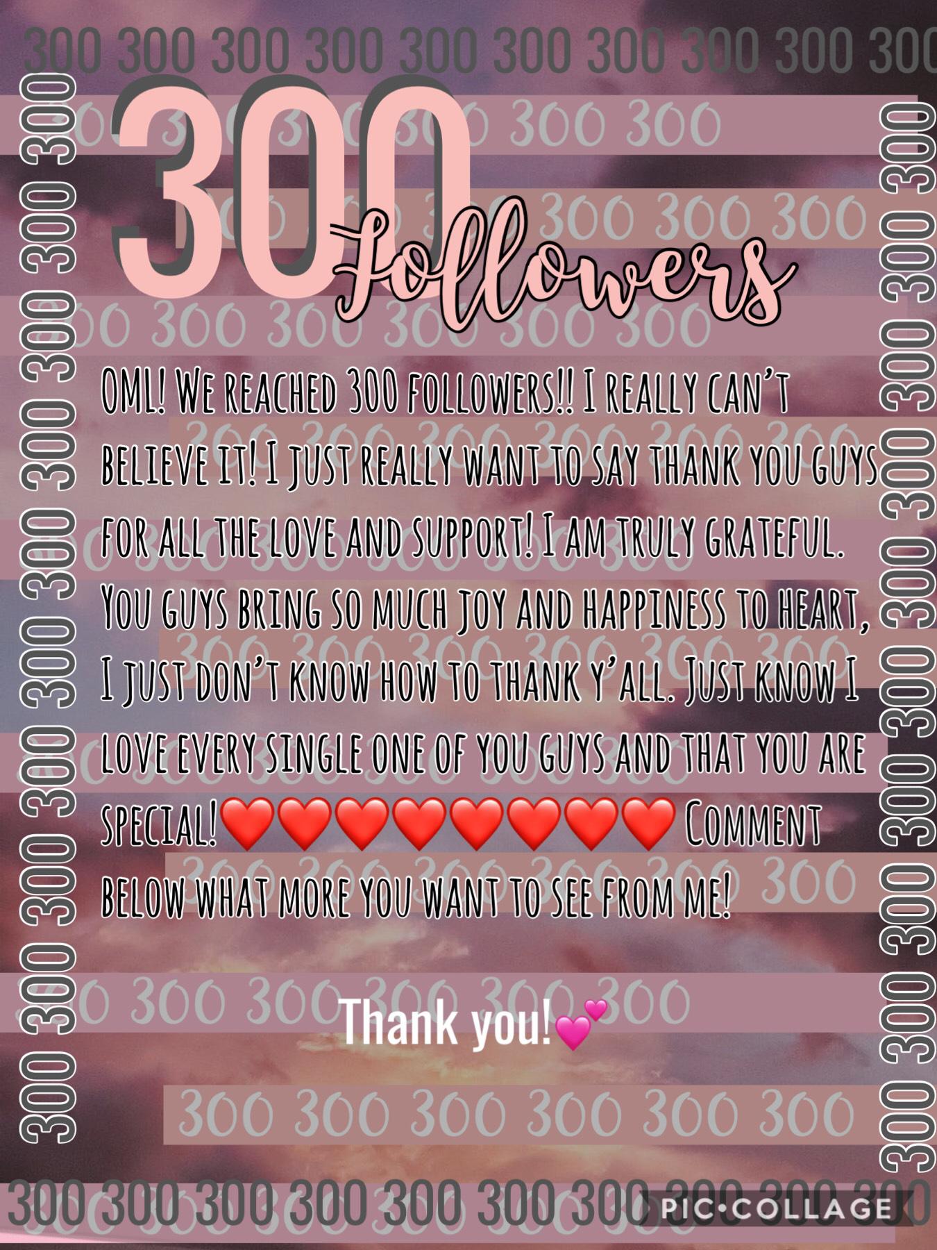 Tysm to you all! I love you guys soo much!💖💖💖