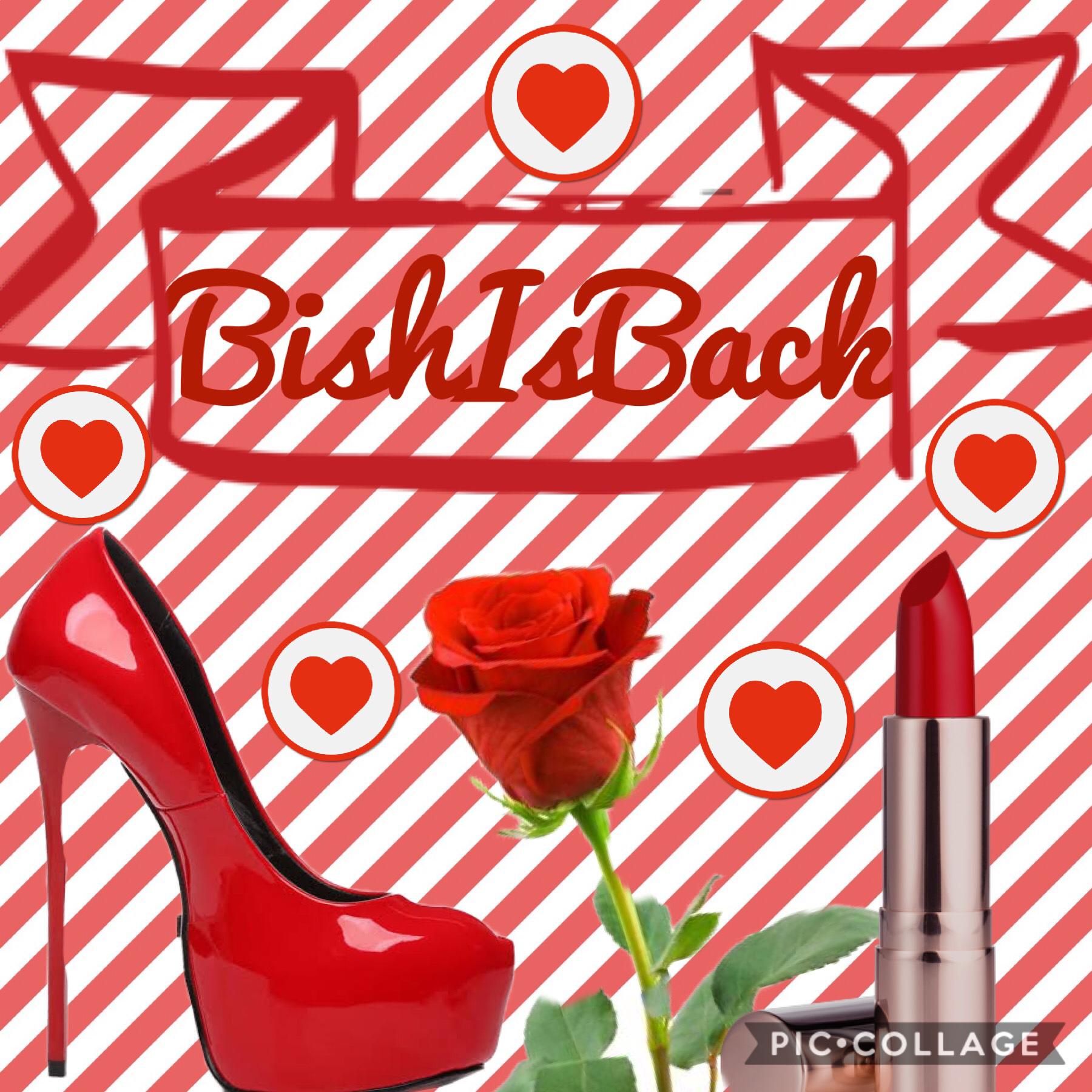 Hey guys, as promised this is a shoutout to BishIsBack she is new to PicCollage, so go show her some support! ❤️🧡💛💚💙💜🖤💗