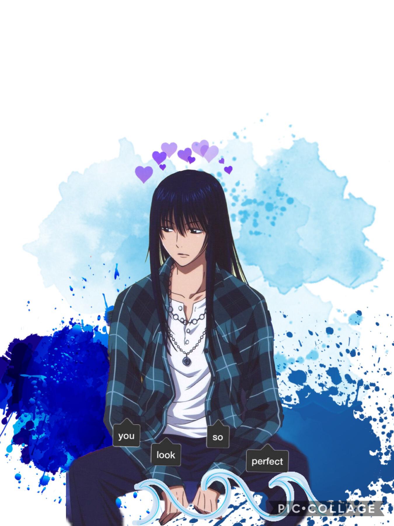 This is kanda from D.gray man (tap) 
He is my manz and my friends manz we share him lol