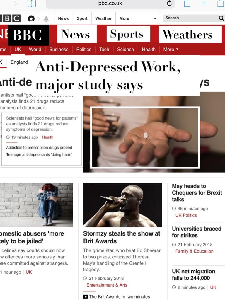 Anti-Depressed Work, major study says