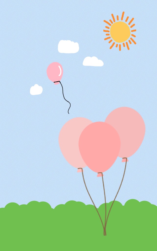 "My balloon flew away" 😭