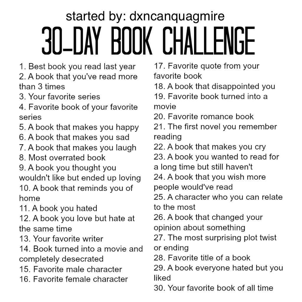FREEL FREE TO DO THIS MATHINGYBOB. I NEEDED TO 😂. Because I'm lazy I'm just gonna do all 30 days in the comments:1)