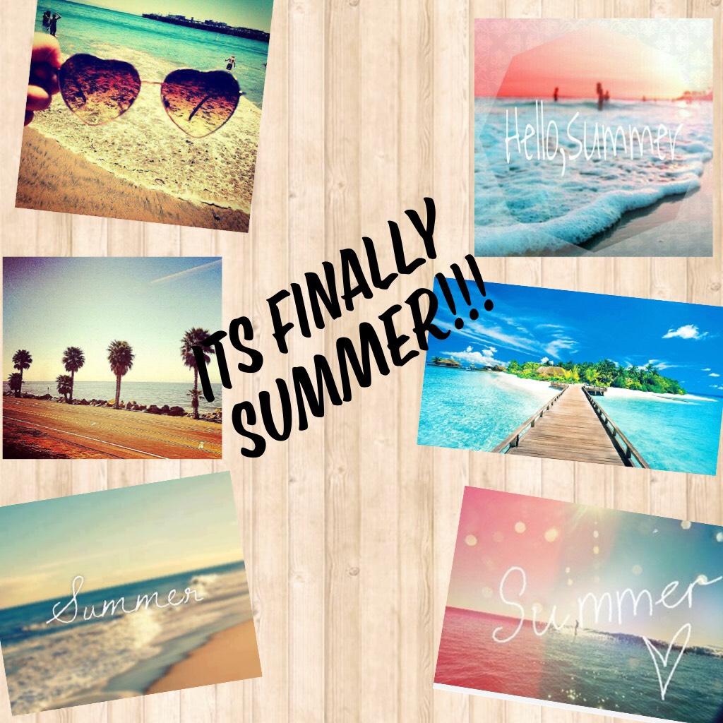 Its finally summer!!! Im so excited for summer!! Pls like follow and comment