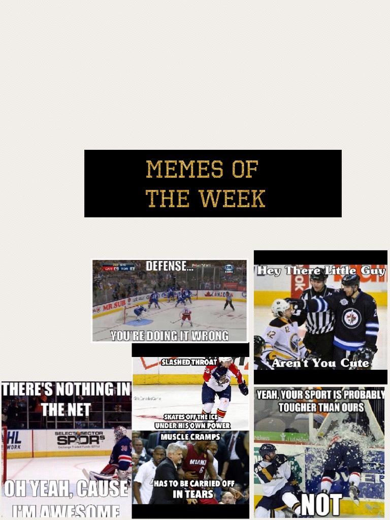 Memes of the week