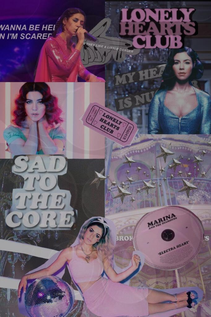 Update: I have a newfound obsession with Marina and The Diamonds, so I created this beauty.
