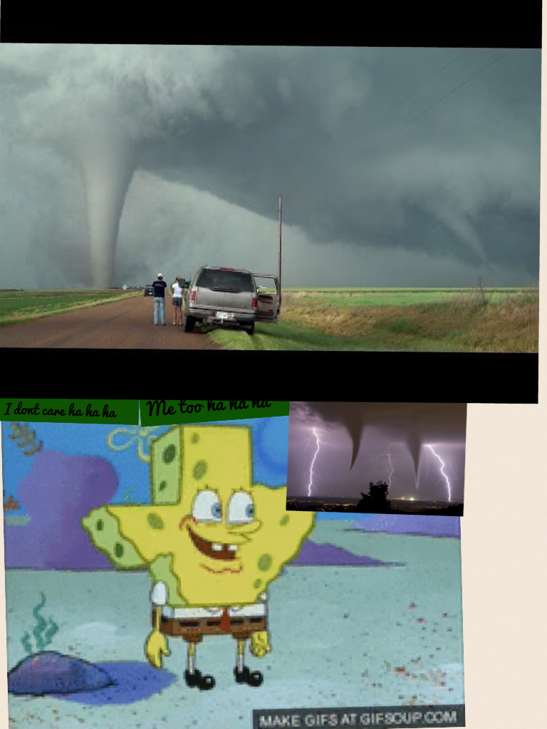 Sponge bob vs tornado