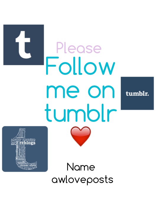 Follow me on tumblr❤️