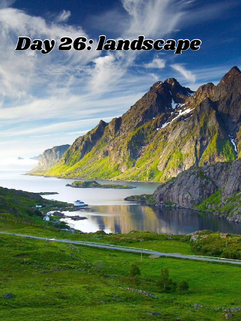Day 26: landscape 