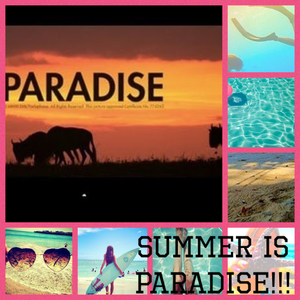 Summer is paradise!!!
