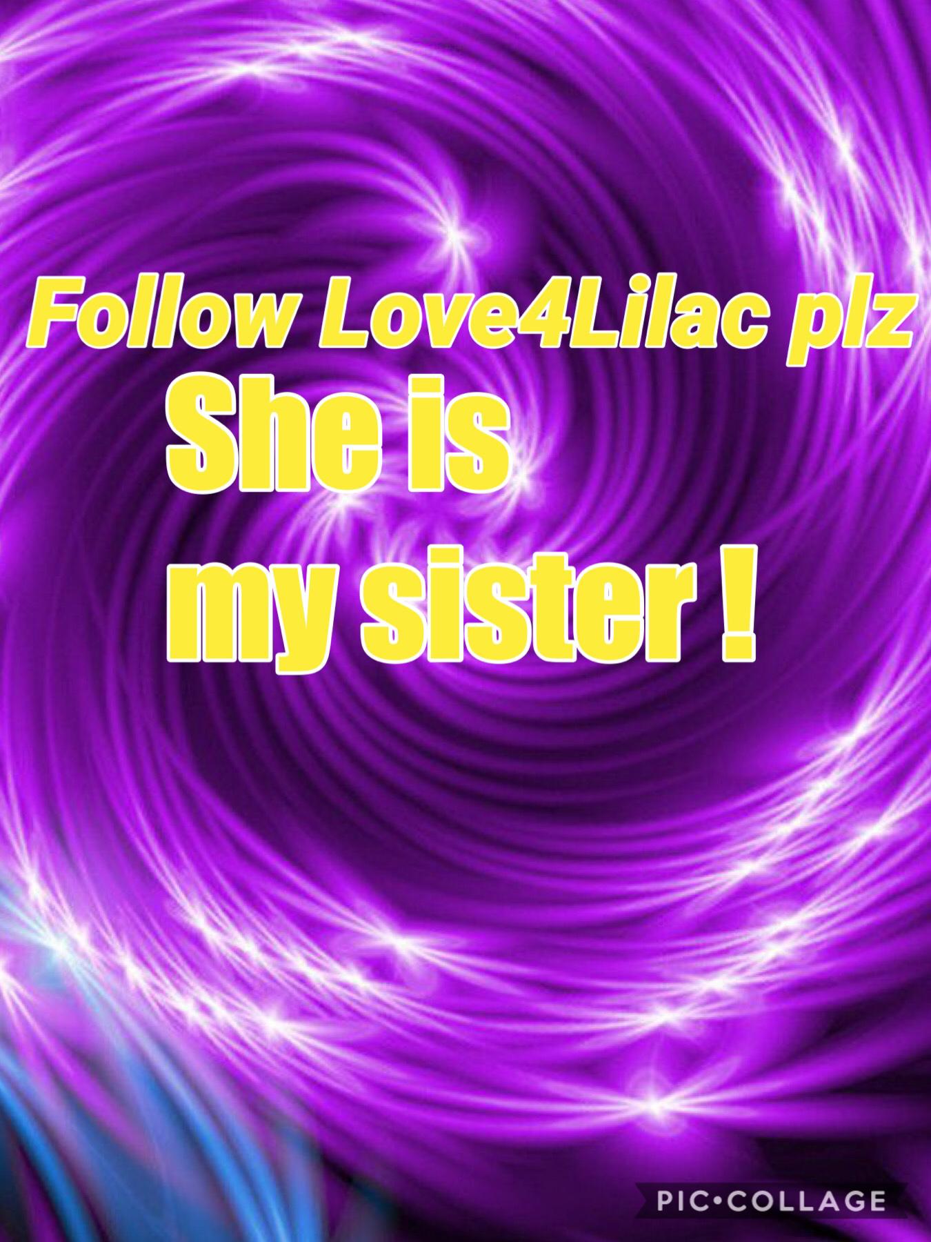 Plz follow her