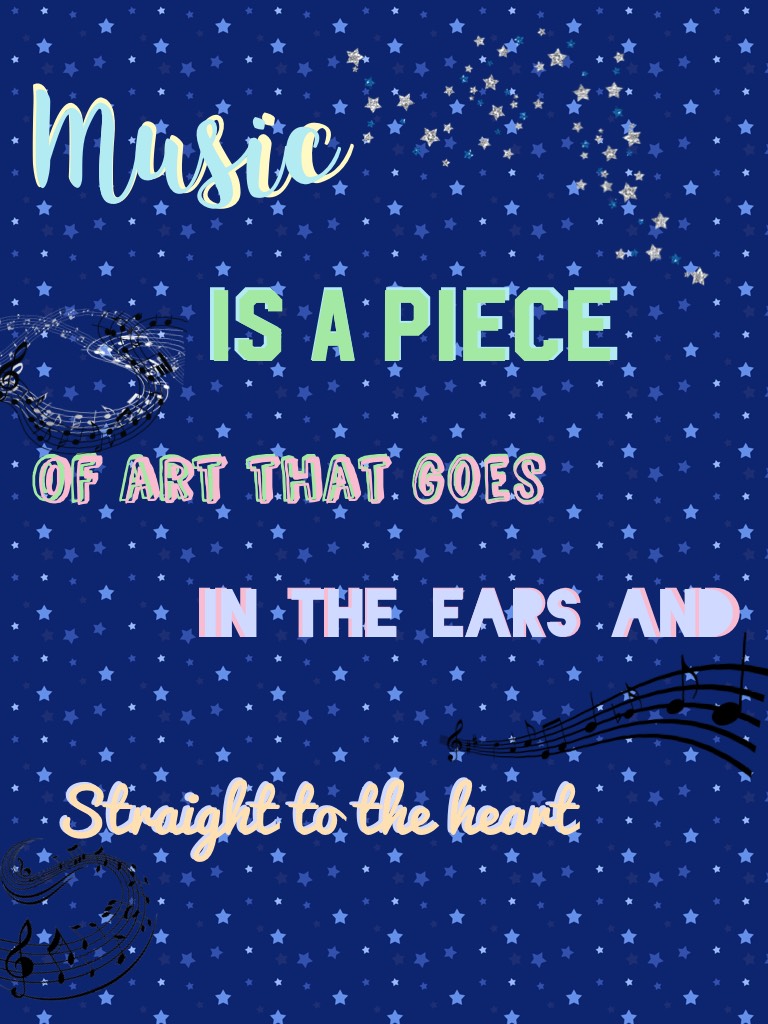 🎶Tap🎶
Hello! So this is another music Quote and it really does speak to me. Cause well, All music lovers can understand this!