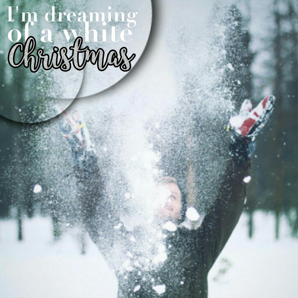 I'm dreaming of a white Christmas ❄ like! x x