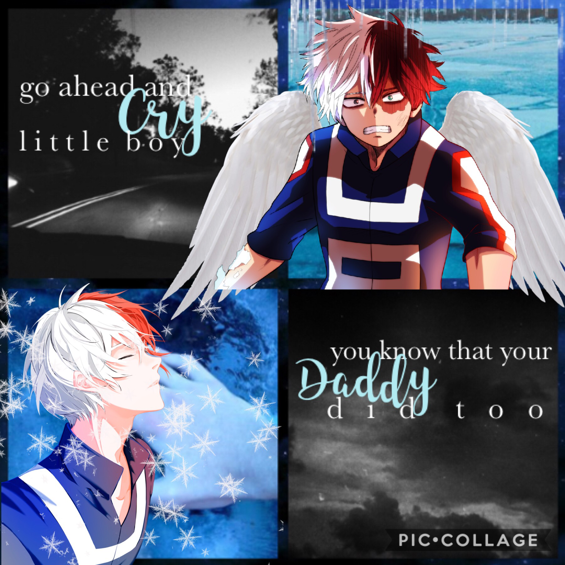 Todoroki is honestly my all time favorite character of bnha, Hawks is a close second, I should edit him soon :0