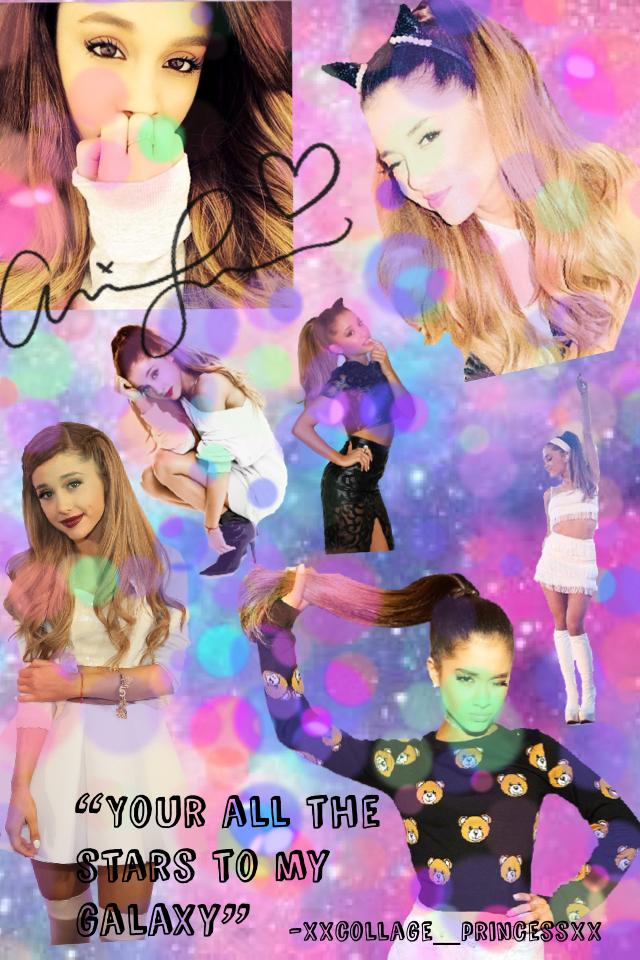 “Your all the stars to my galaxy”💕💕 arii 