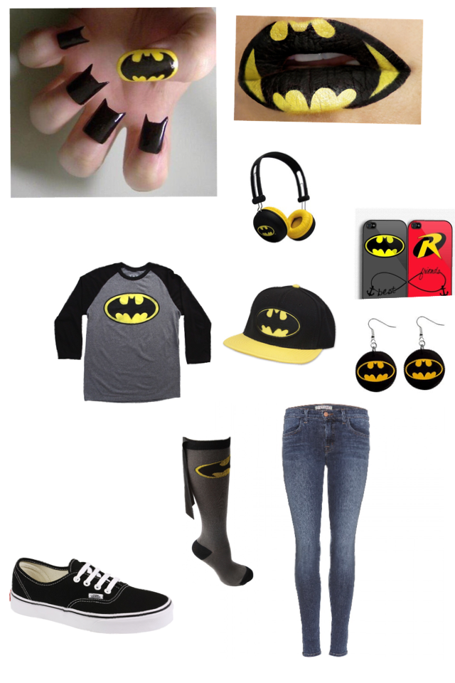Batman girls outfit. 