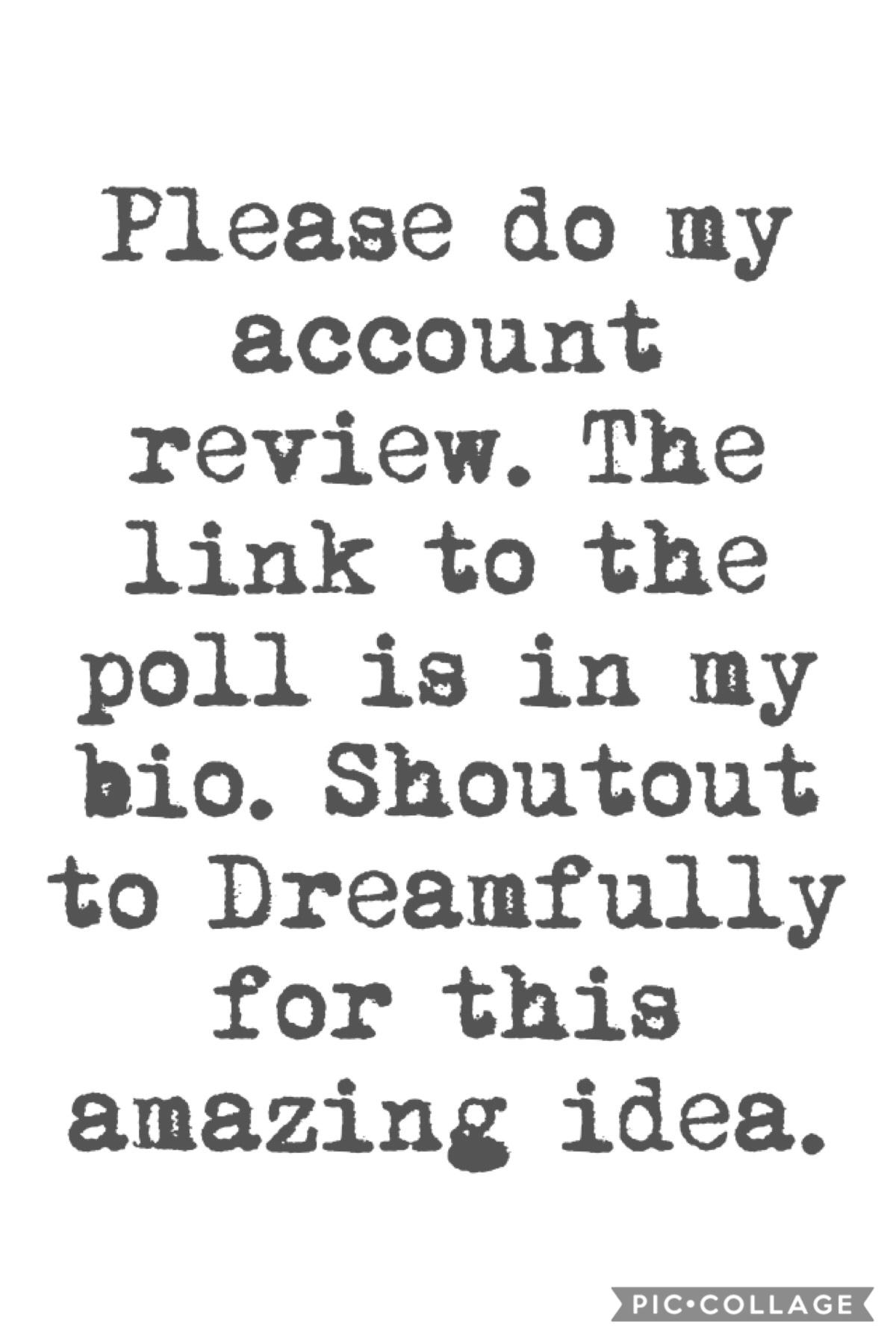 Plz do the review! Thanks Dreamfully!