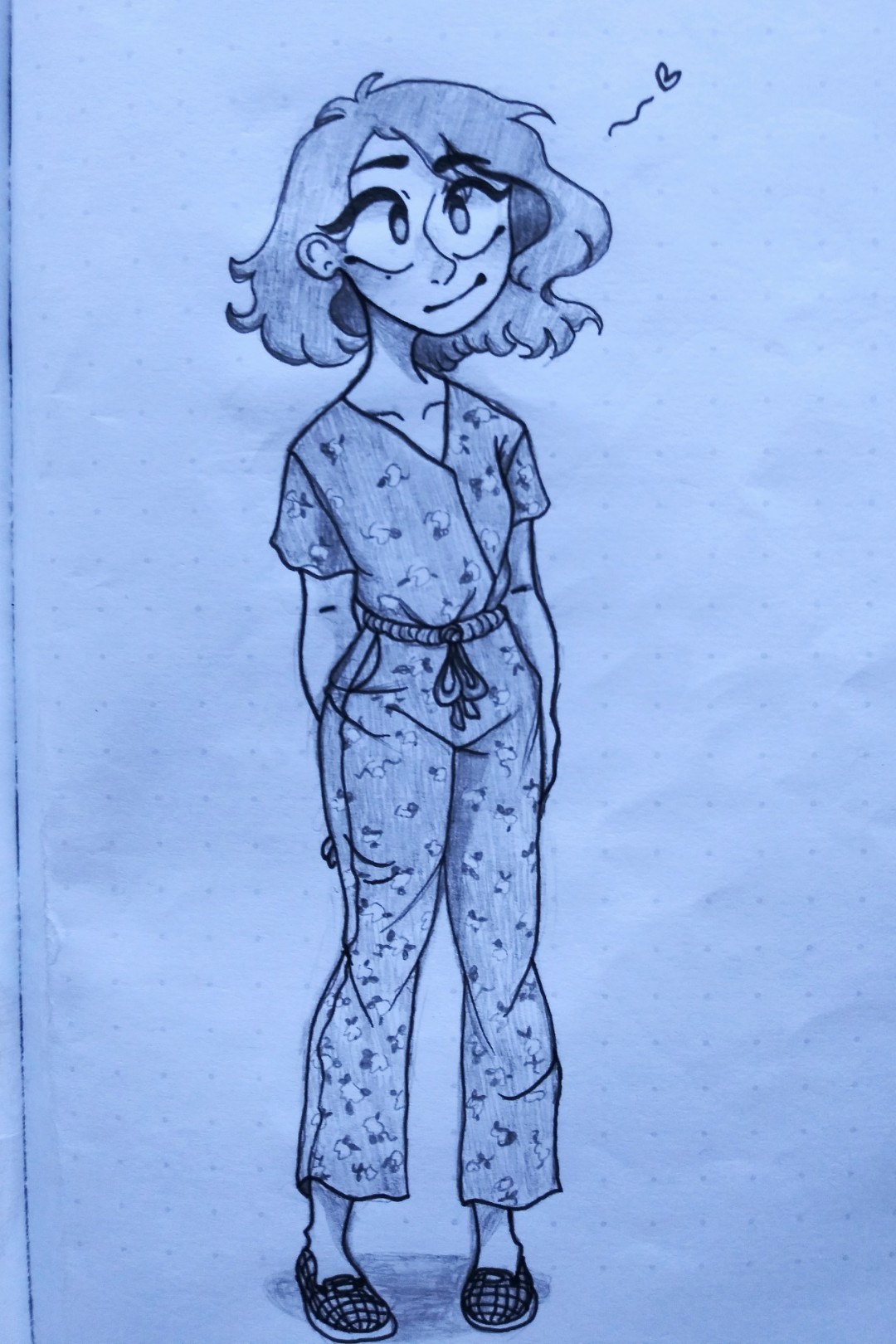 Drew this on my last day of school when I had extra time after finishing my English final. It me! Whack