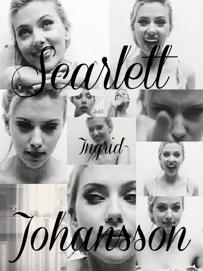 Scarlett Ingrid Johansson 