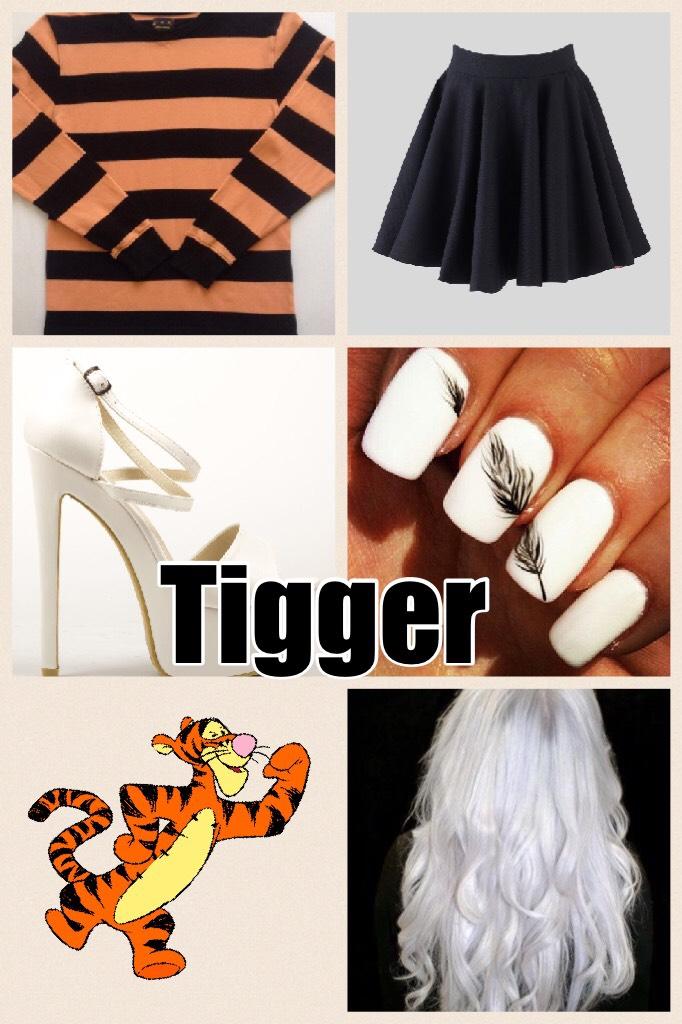 Tigger inspired outfit 