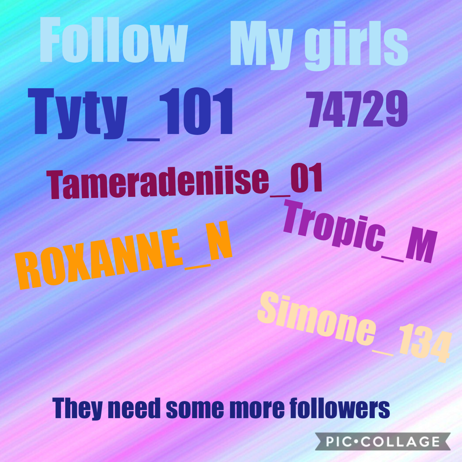 Pl go follow them 