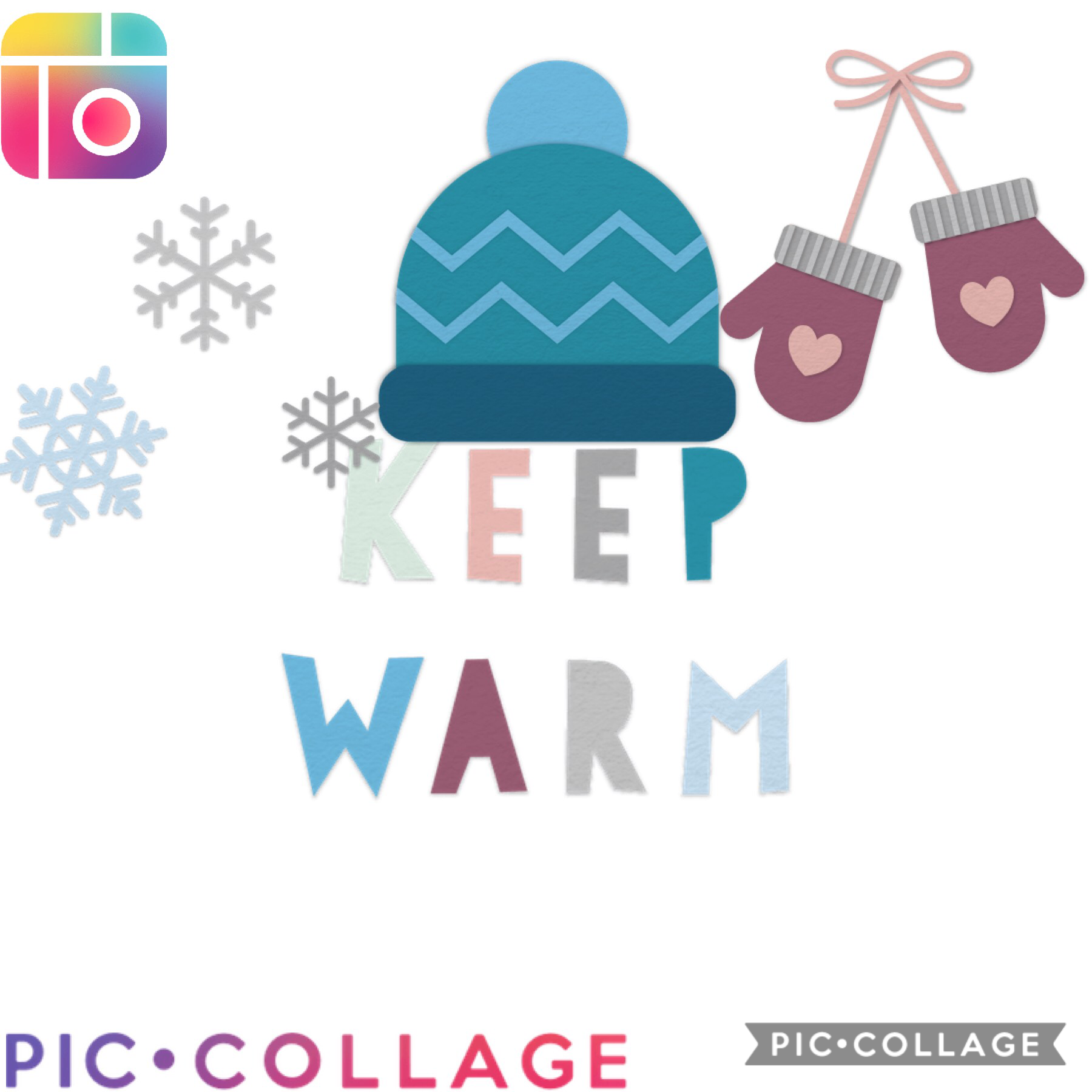 Stay Warm go follow me please 