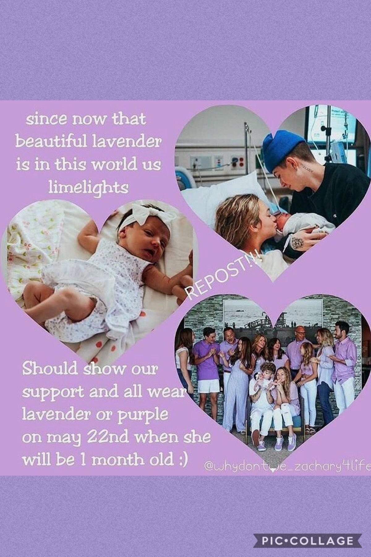 Repost if your gonna wear lavender May 22 bc I know I am!!!😇💜💜
