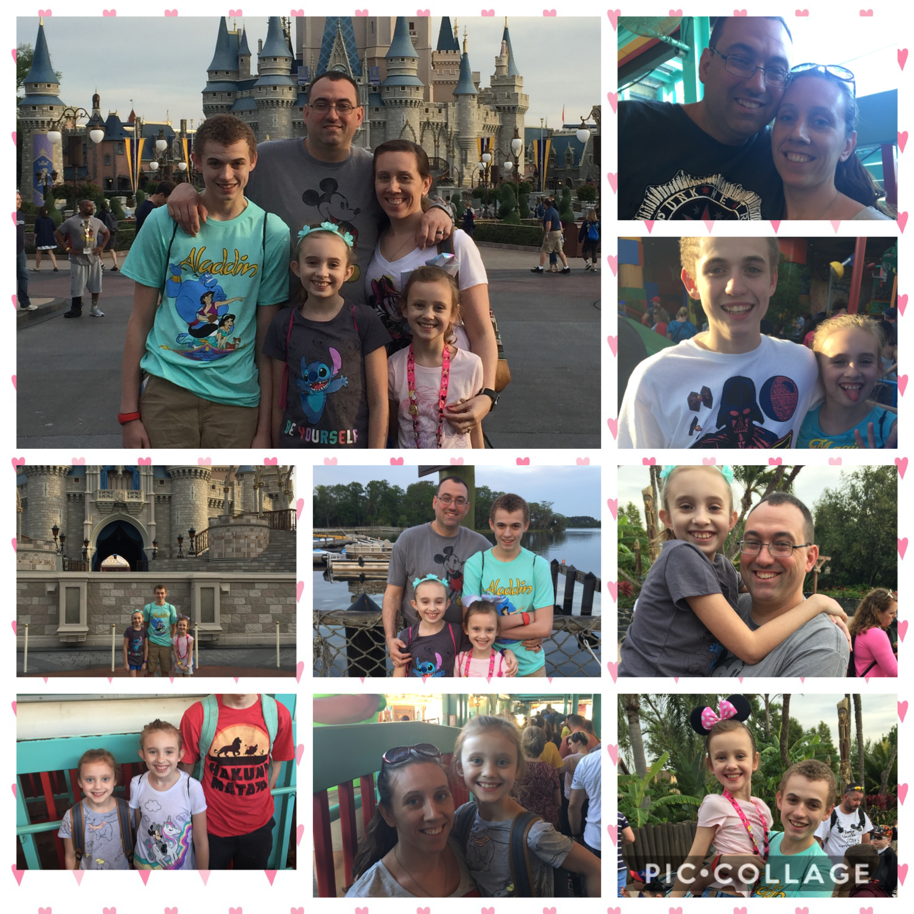 A trip to Disney World with family
#So fun