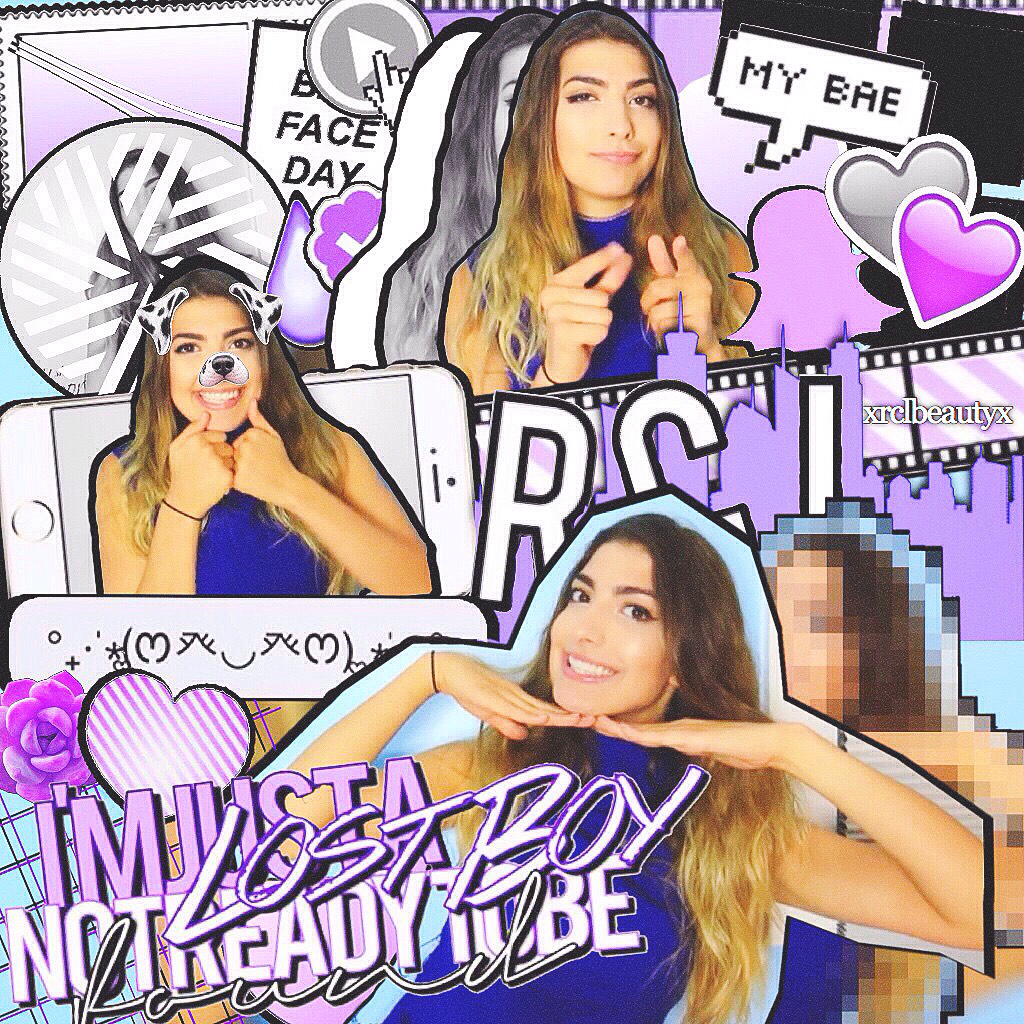 Hey! I'm Dalia, and welcome to my account🦄💜 This is my very first edit of Rachel aka rclbeauty101 on youtube▶️ She's such a queen👑💖😂 Like it?