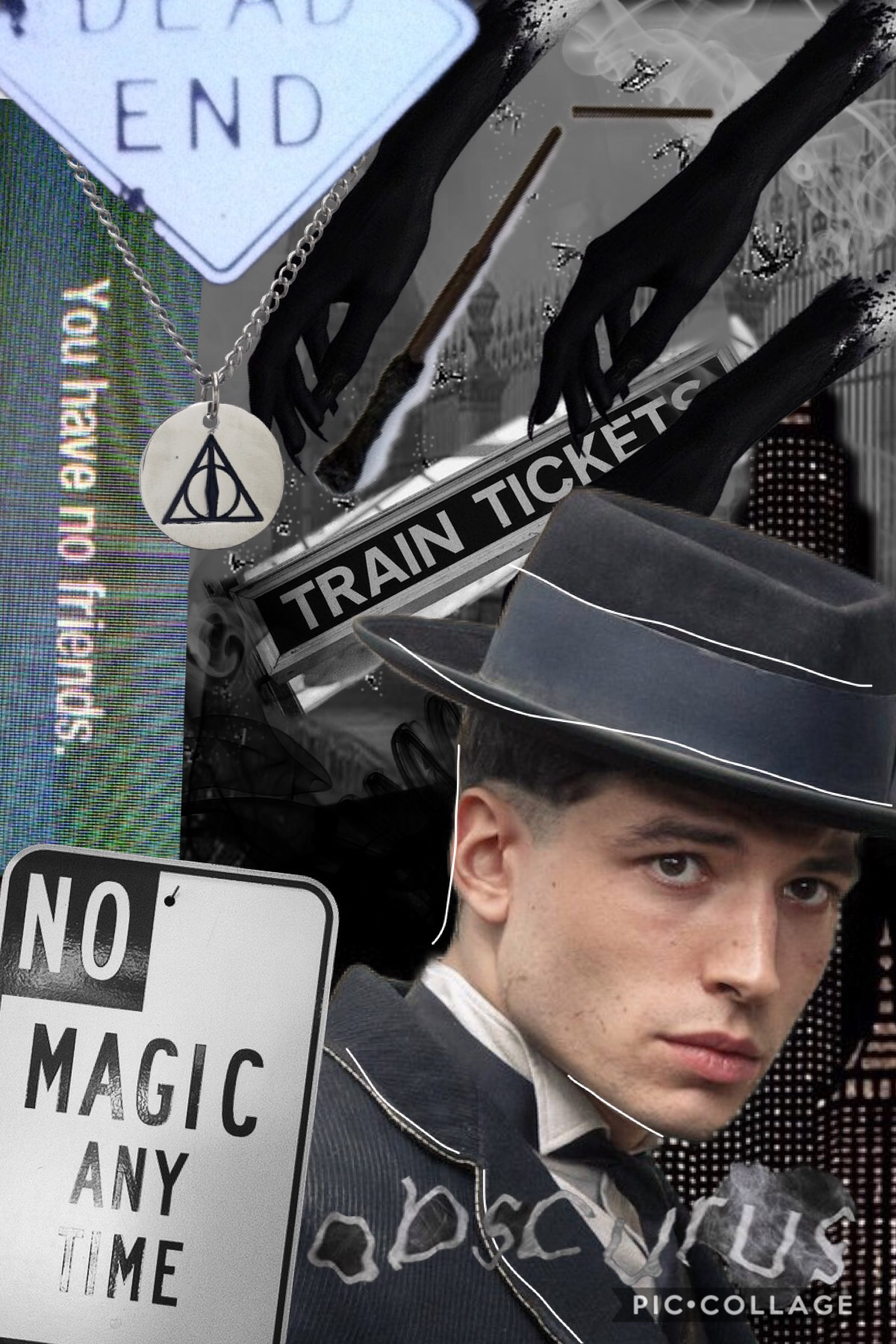 Credence collage.  I couldn't find any good quotes for him, oh well.